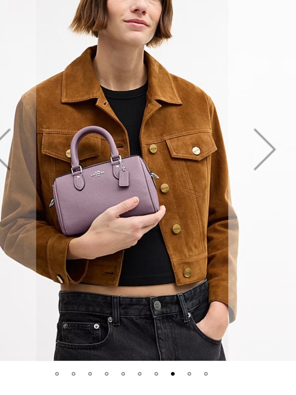 Coach MINI ROWAN CROSSBODY BAG new no tag .